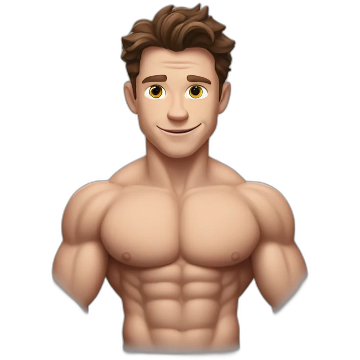 tom holland bodybuilder  emoji