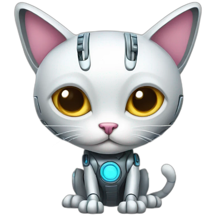 robot cat emoji