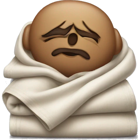 Folded blanket  emoji