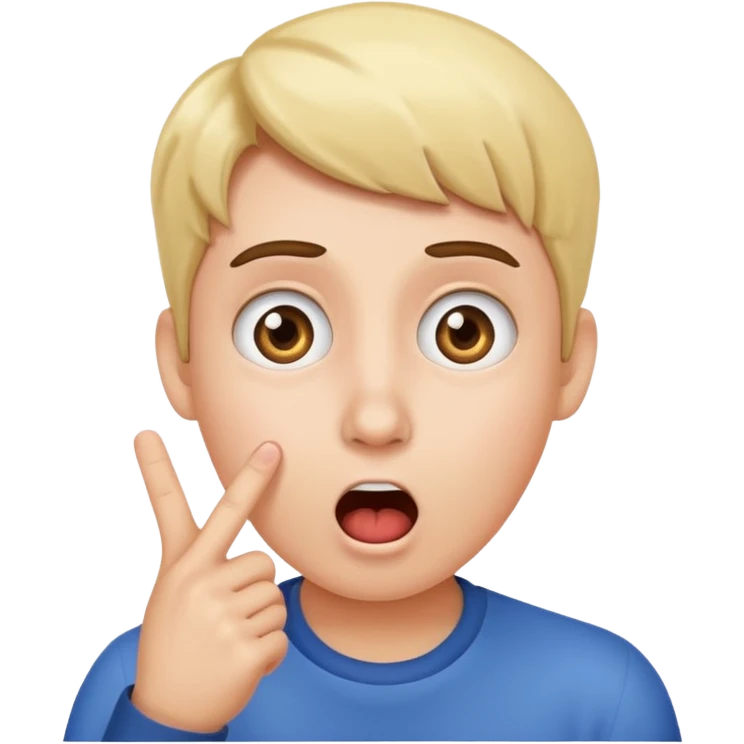 W made out with fingers emoji  emoji