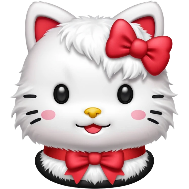 As un emoji de Hello Kitty más parecido  emoji