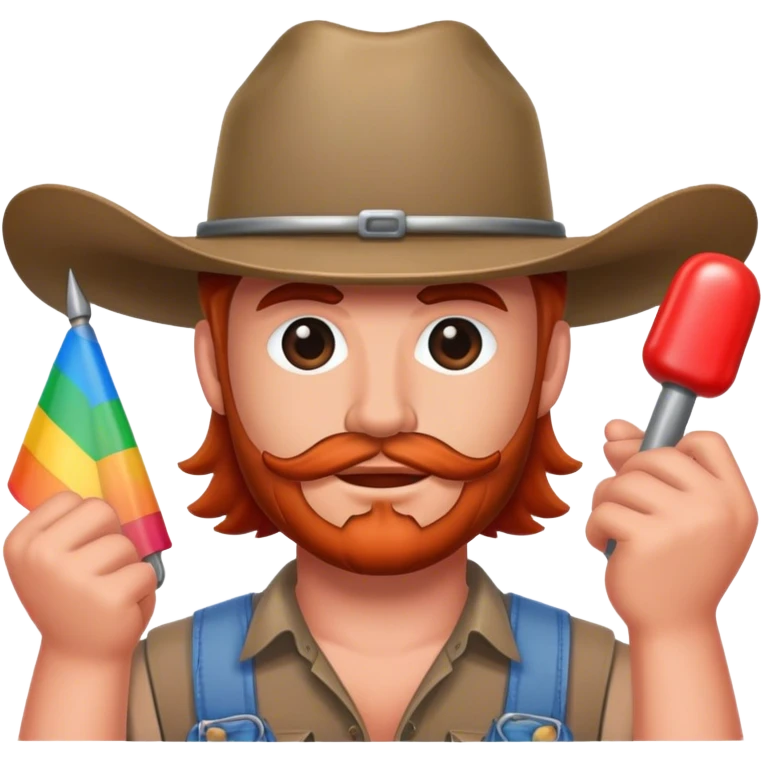 Gay redneck emoji