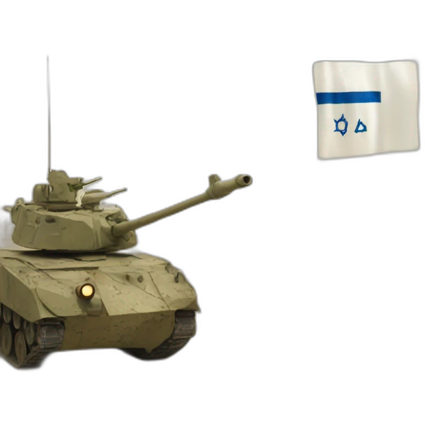 a postcard where is image of israel during war emoji