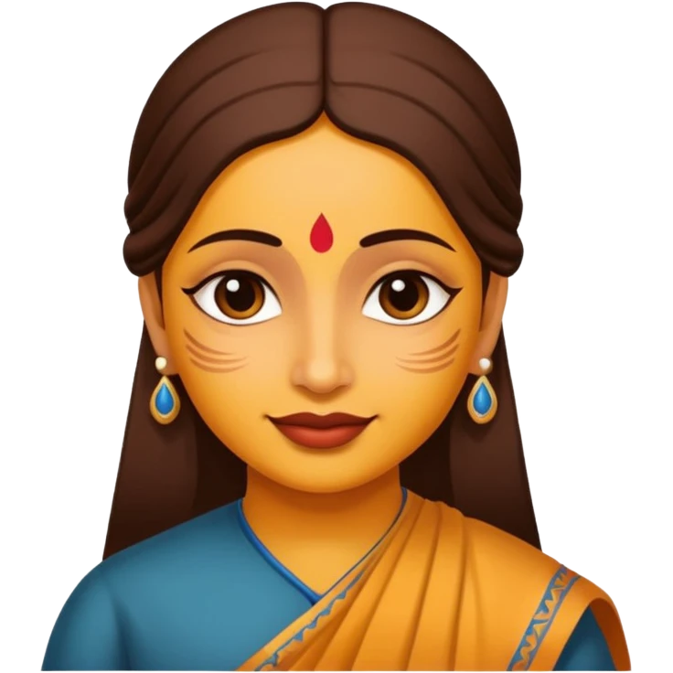 a face saying radhe radhe emoji
