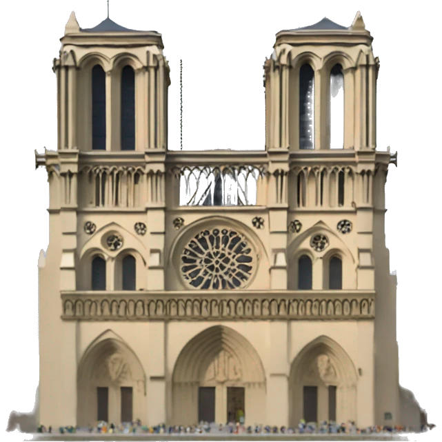 Notre Dame De Paris emoji