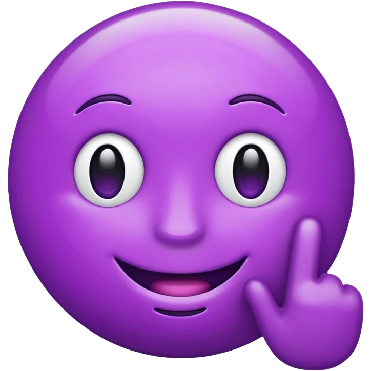 purple text emoji emoji