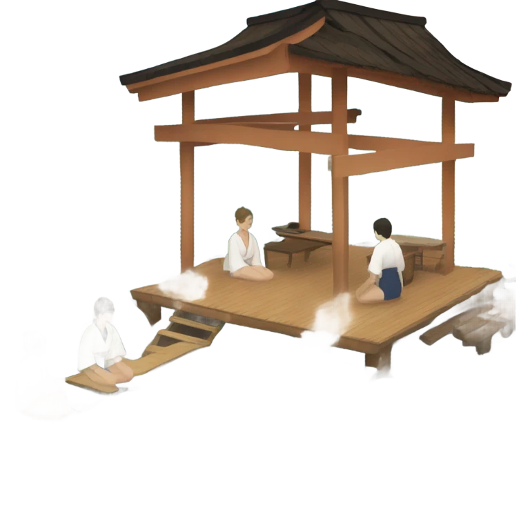 Japanese hot spring emoji