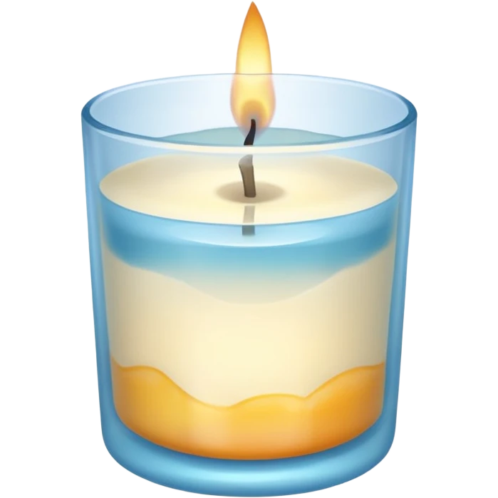 Aesthetic Sky Candle Cup emoji