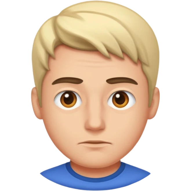 A guy side eyeing  emoji