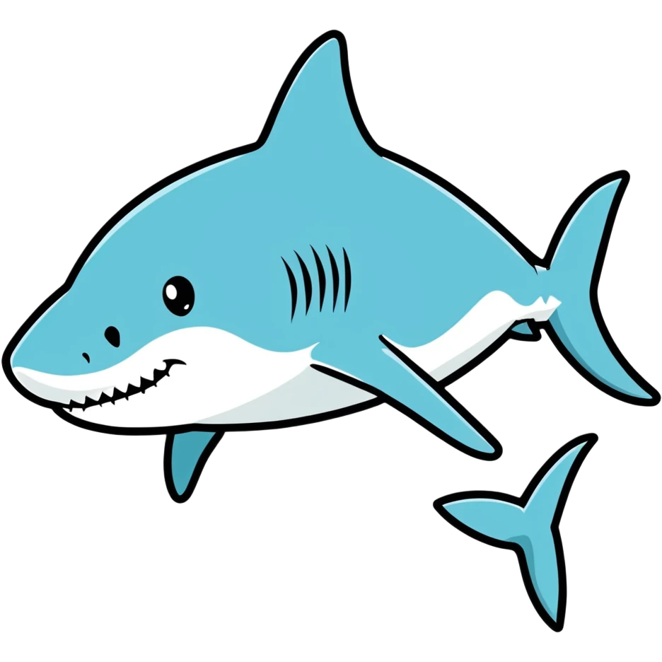 Shark emoji