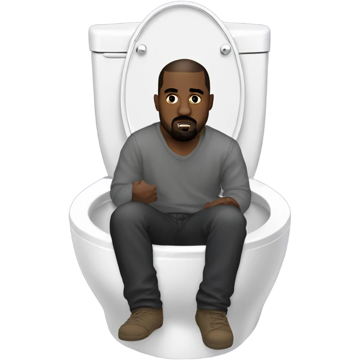 kanye west skibidi toilet emoji
