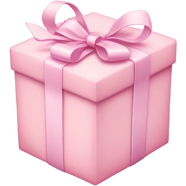pastel pink present emoji