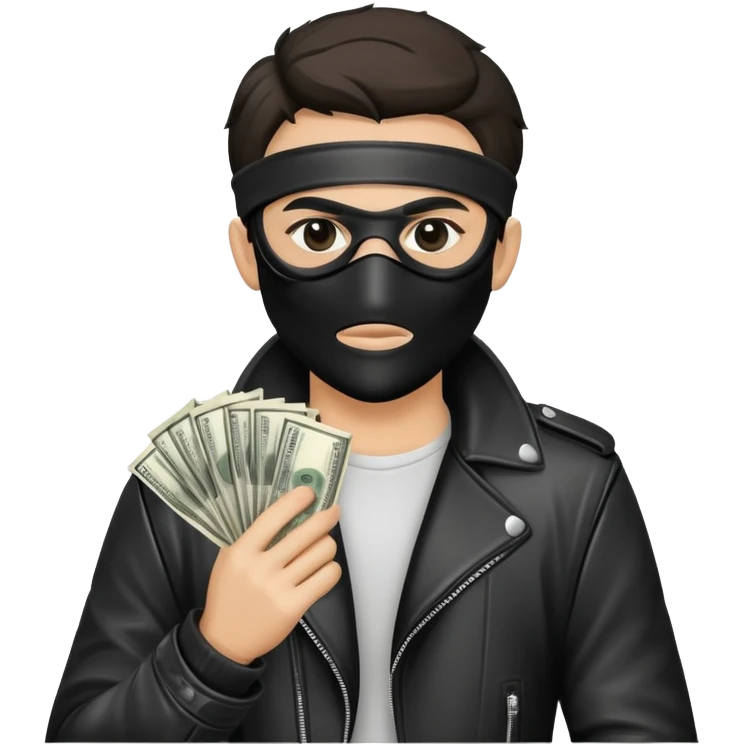 Fashion bandit emoji