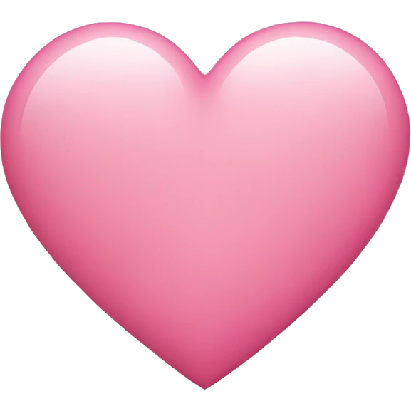 Pink heart emoji