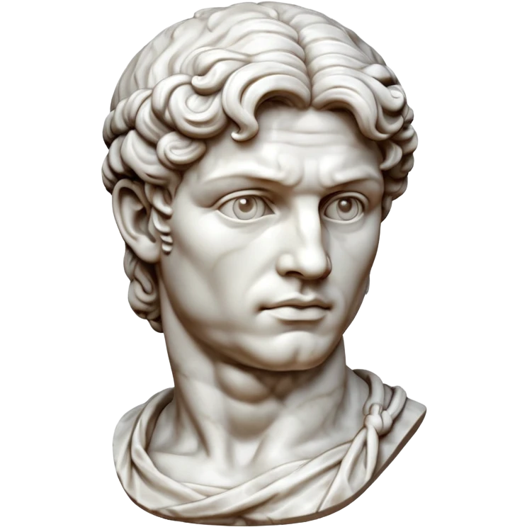 David by Michelangelo head emoji