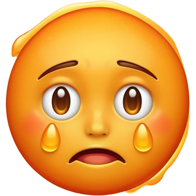 crying heat emoji emoji