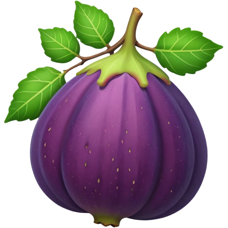 fig fruit emoji