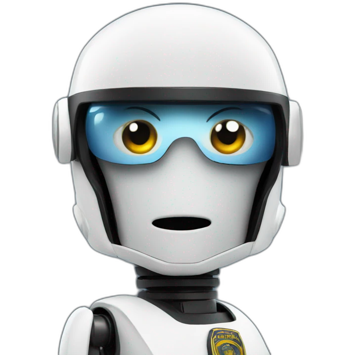 robot police emoji