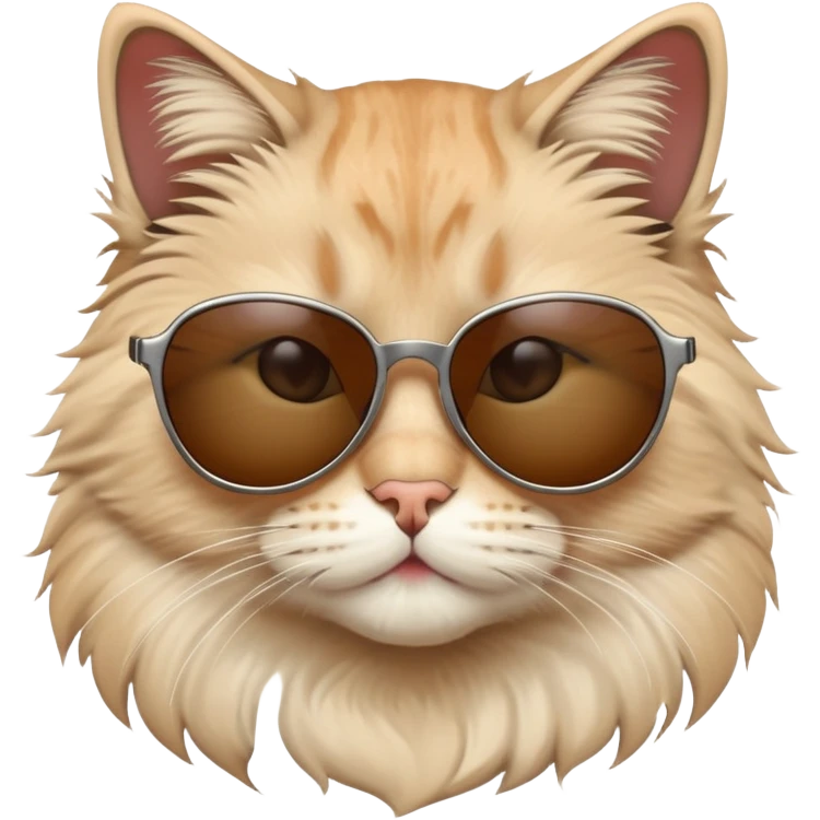 Cat wearing sunglasses emoji