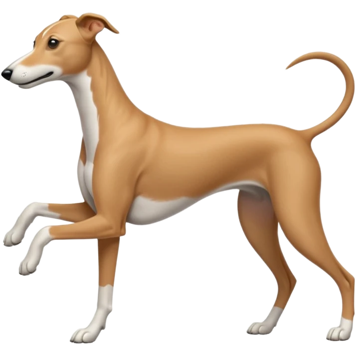Greyhound working emoji