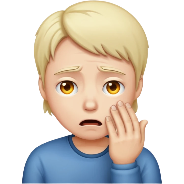 Whining emoji