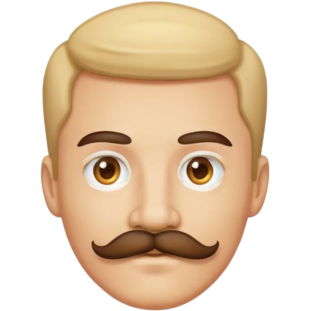 Mustache  emoji