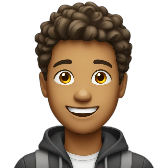 Happy teenager emoji