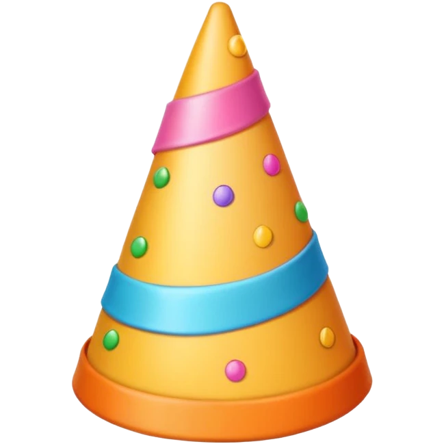 Birthday cap emoji