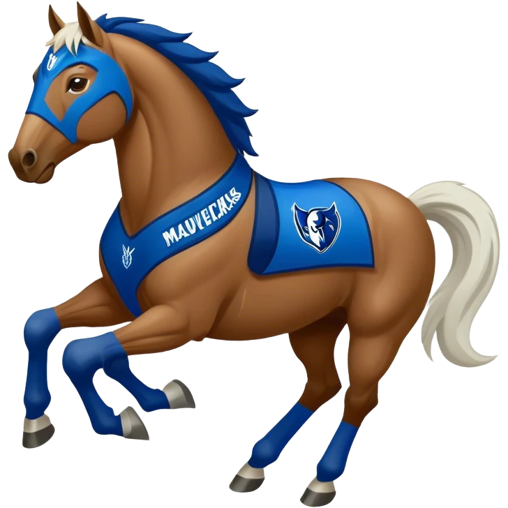 Dallas mavericks horse emoji