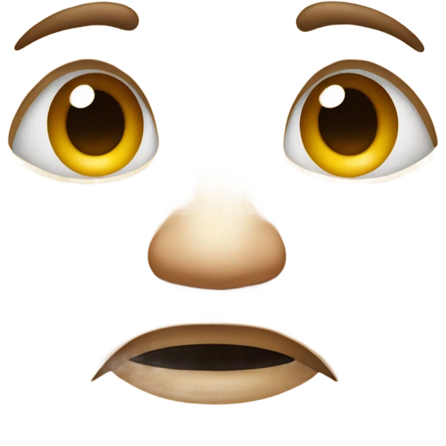sad mouth emoji