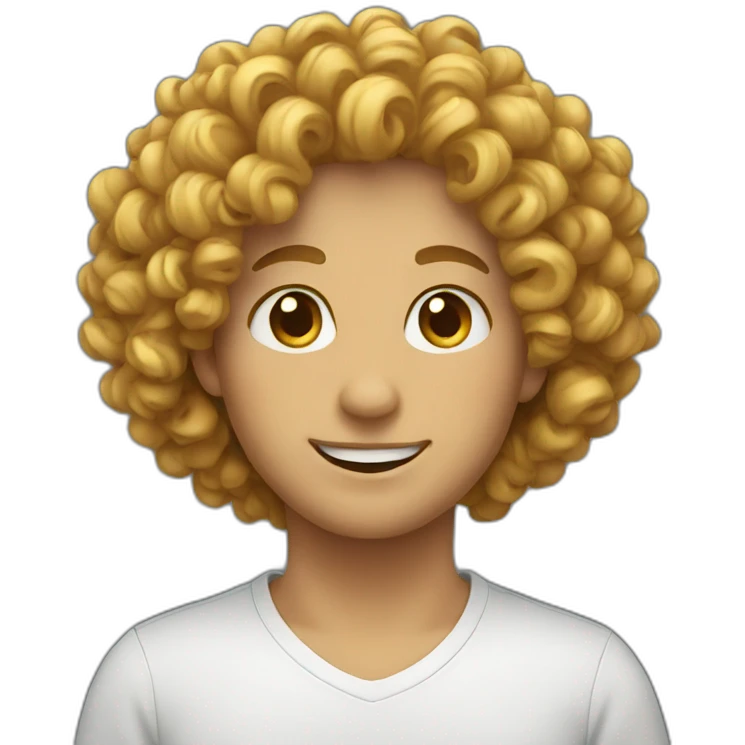 curly emoji