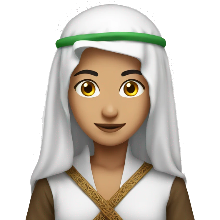 Arab cosplay by western emoji