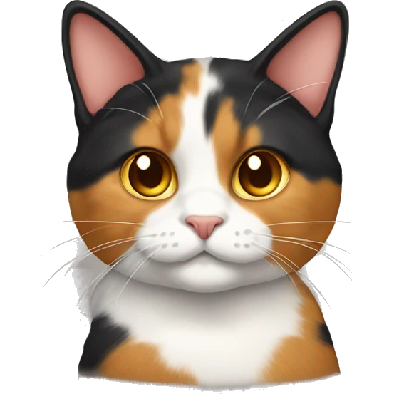 calico cat emoji
