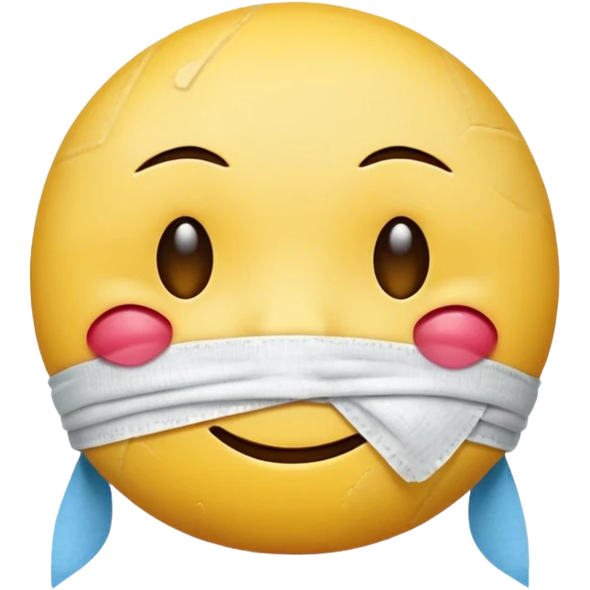 injured tellow smiley guy emoji