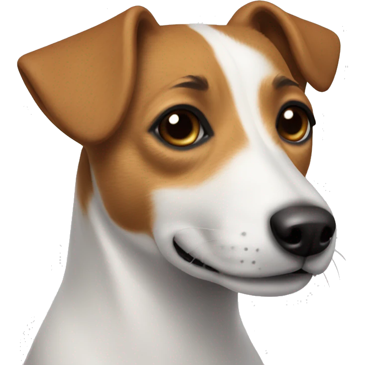 Jack Russel terrior dog emoji