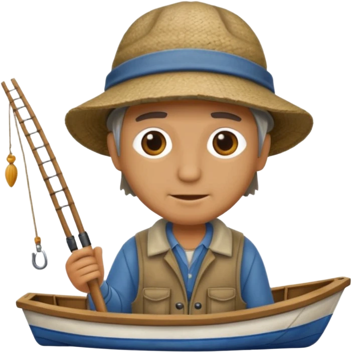 fisherman boat emoji