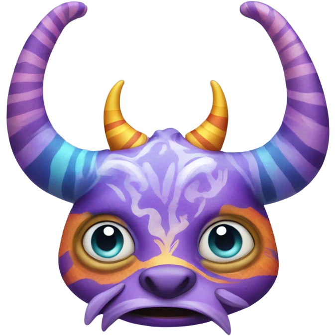 funny horns emoji