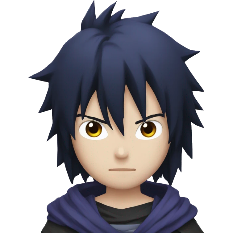 Dark sasuke  emoji