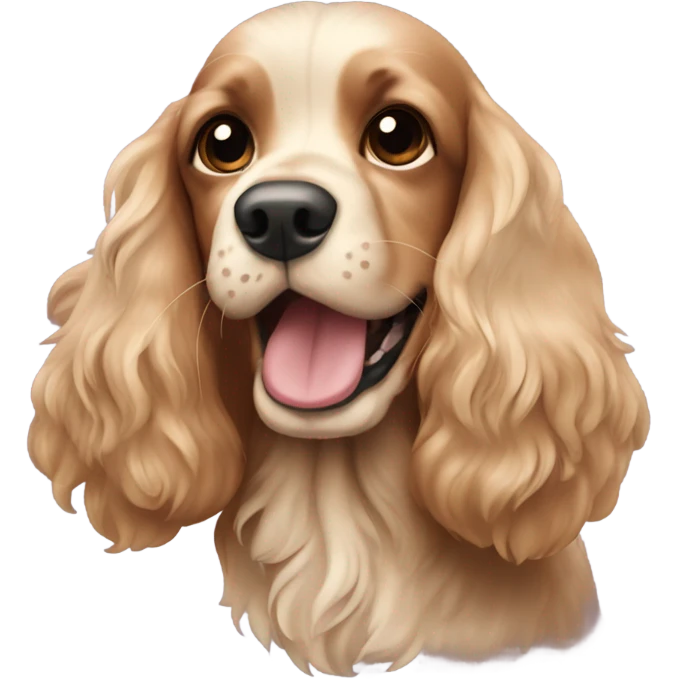 Cocker spaniel emoji