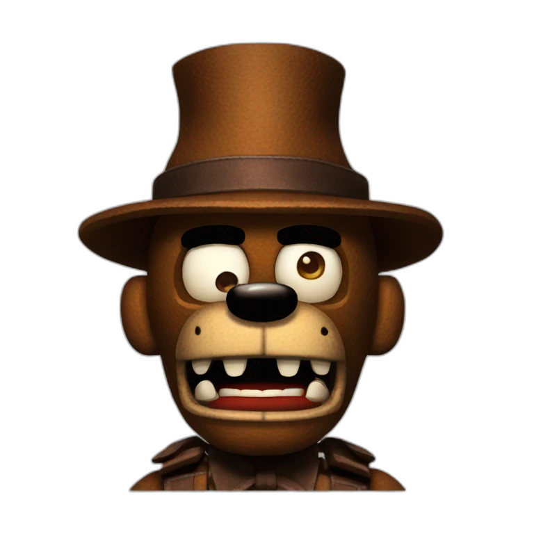 Angry freddy fnaf 4 emoji