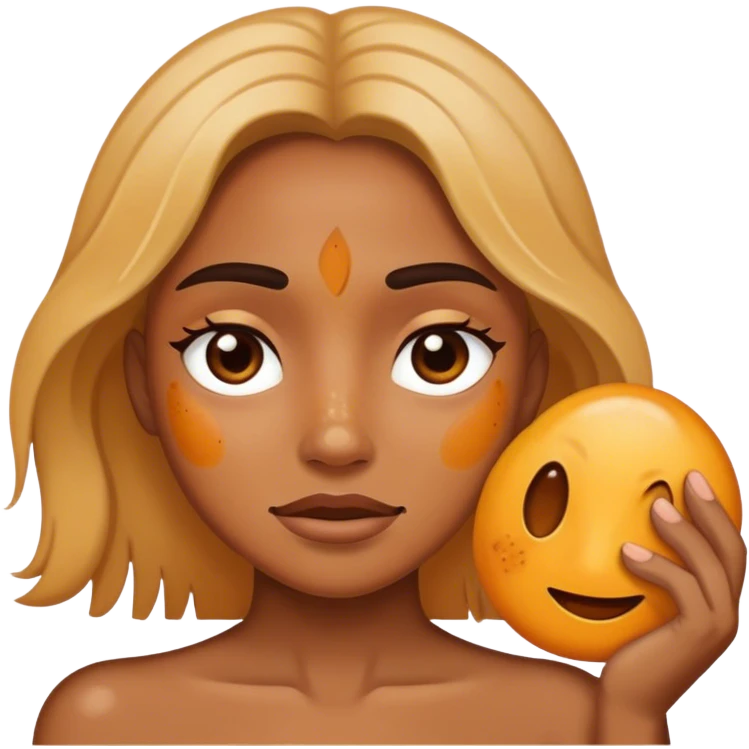 hyperpigmentation meme emoji