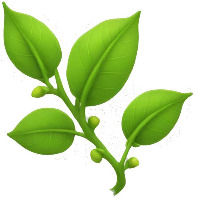 Leaf bud emoji