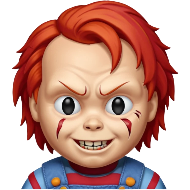 Un emojin de chuky emoji