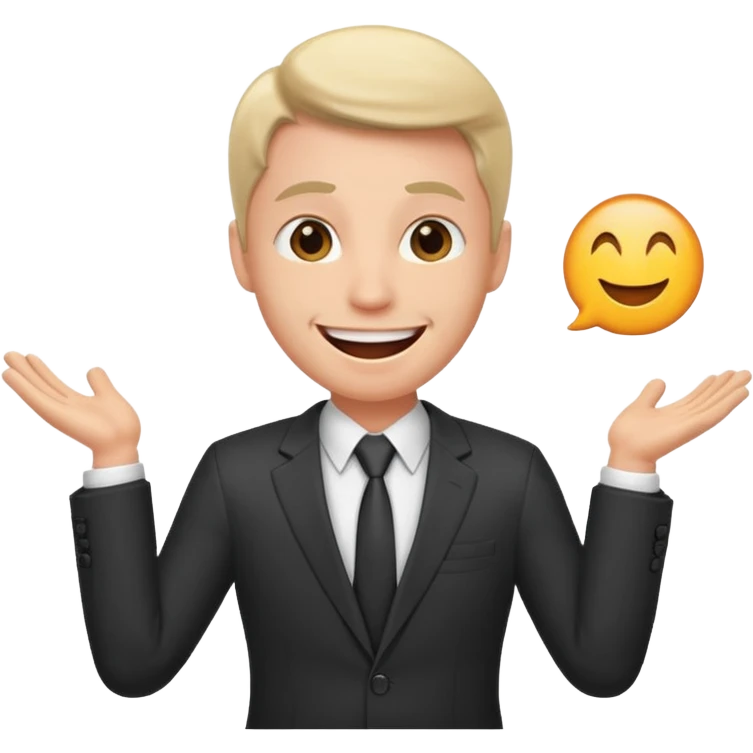 excited office boss emoji