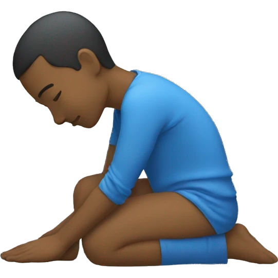 Kneeling emoji