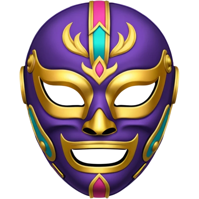 wrestling mask emoji