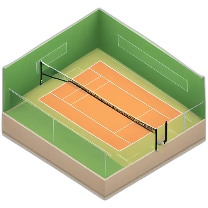 tennis court emoji