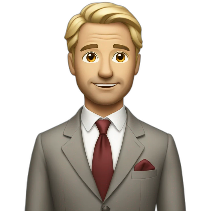Rich man emoji