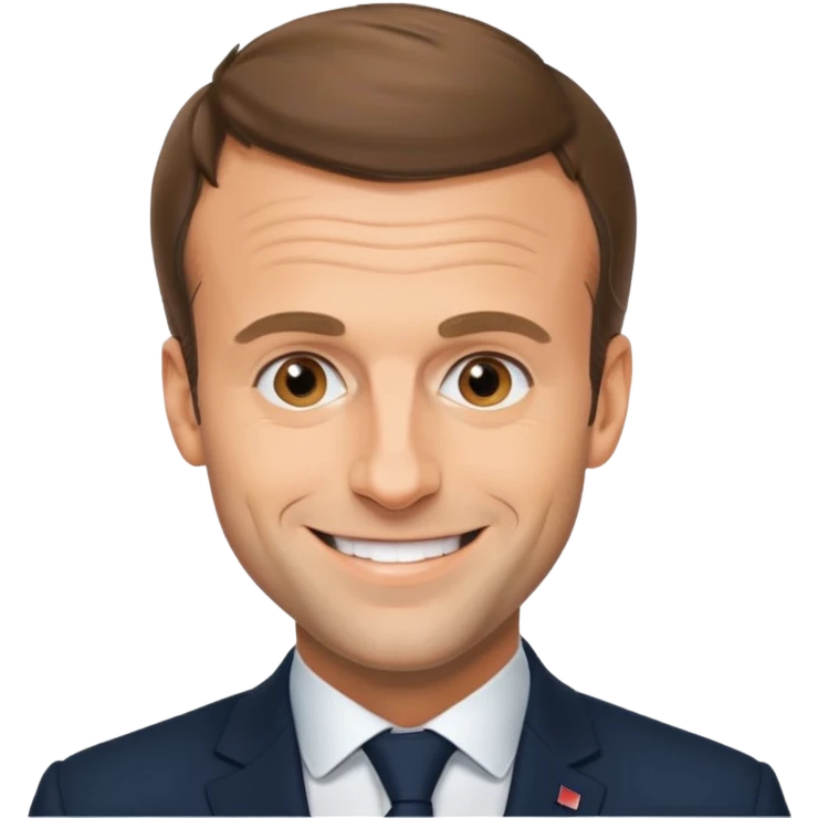 Emmanuel Macron emoji