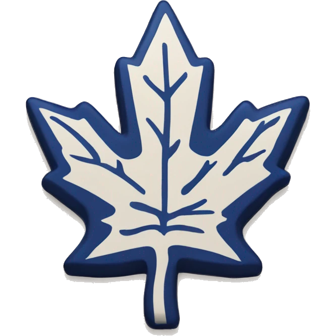Toronto maple leafs logo emoji